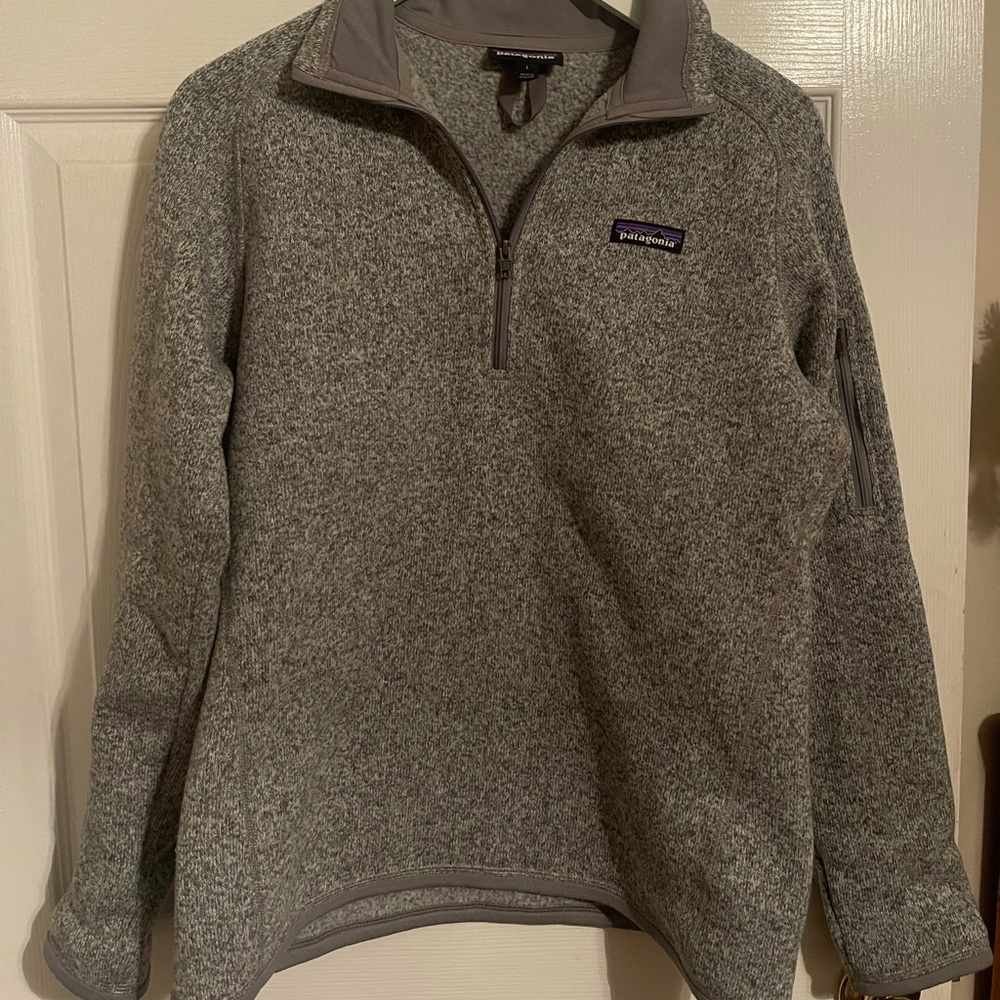 Grey Patagonia 1/2 zip